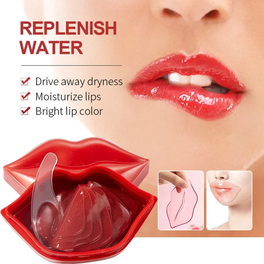 Vitamin C Lip Mask Patches – Moisturizing & Smoothing Lip Mask Patches HIP
