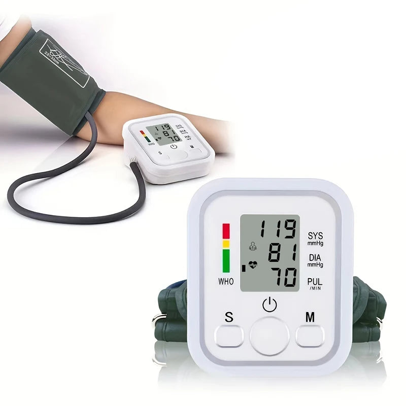 Fireurus Digital Arm Blood Pressure Monitor | Heart Rate Blood Pressure Monitor HIP