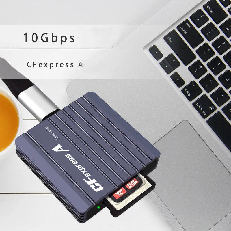 CFexpress Type A Card Reader USB 3.2 Gen2 10Gbps | OULLX Memory Card Reader HIP