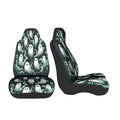 Green Smoke Print Car Seat Cover – Wear-Resistant & Easy Clean Car Seat Cover HIP black