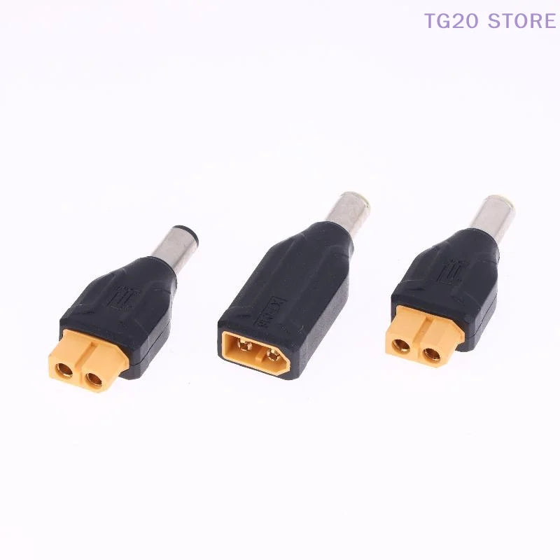 XT60 to DC7909/DC7406 Plug Adapter – No Wire Converter DC Connector Adapter HIP