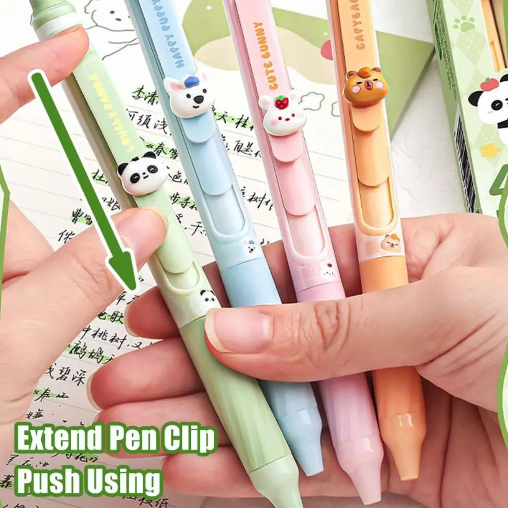 4-Pack Erasable Gel Pens 0.5mm – Black & Blue Quick Dry Ink Erasable Gel Pens HIP
