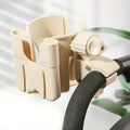 360° Rotating Phone & Cup Holder for Baby Stroller | Adjustable Stroller Cup Holder HIP C22-White 1pcs