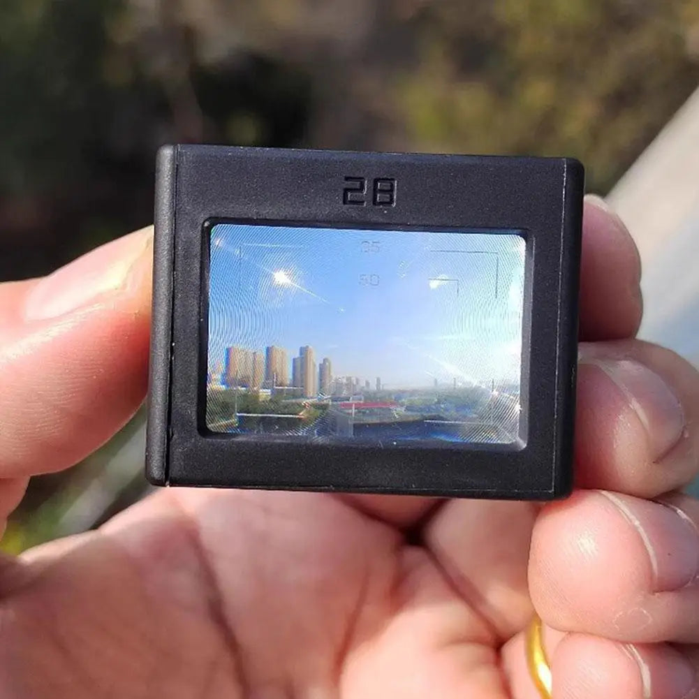 Universal 28mm Optical Waist-level Viewfinder With 35/50 40 Frame Lines For Ricoh GR for DP1 for Fuji PS Cameras Parts HIP