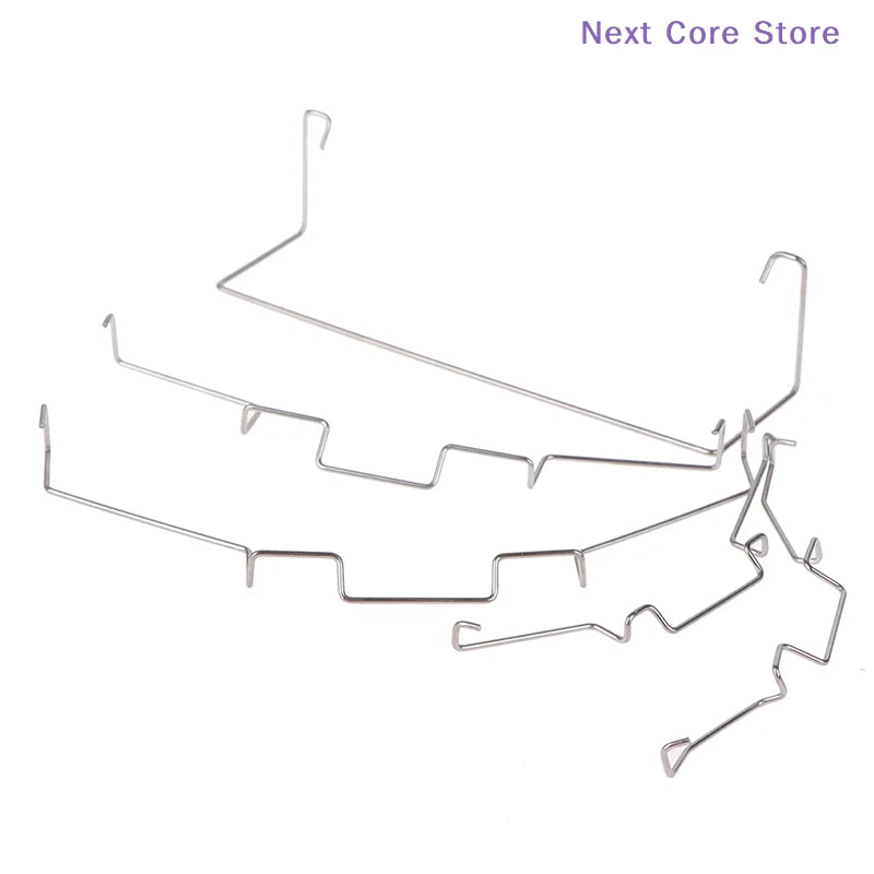 CPU Heatsink Fan Clips Spring Steel Retaining Brackets 1 Pair Fan Retaining Clips HIP