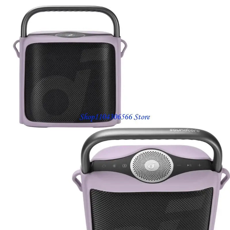 Silicone Case & Shoulder Strap for Motion X500 Wireless Speaker Speaker Protective Case HIP