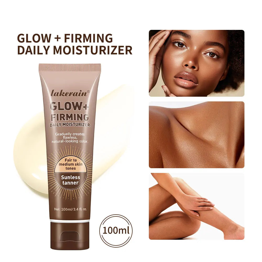 Tanning Lotion Self Tanner Sunless Browning Lotion, Best Gradual Tanner for Men and Women, Streak-Free Fake Tan HIP