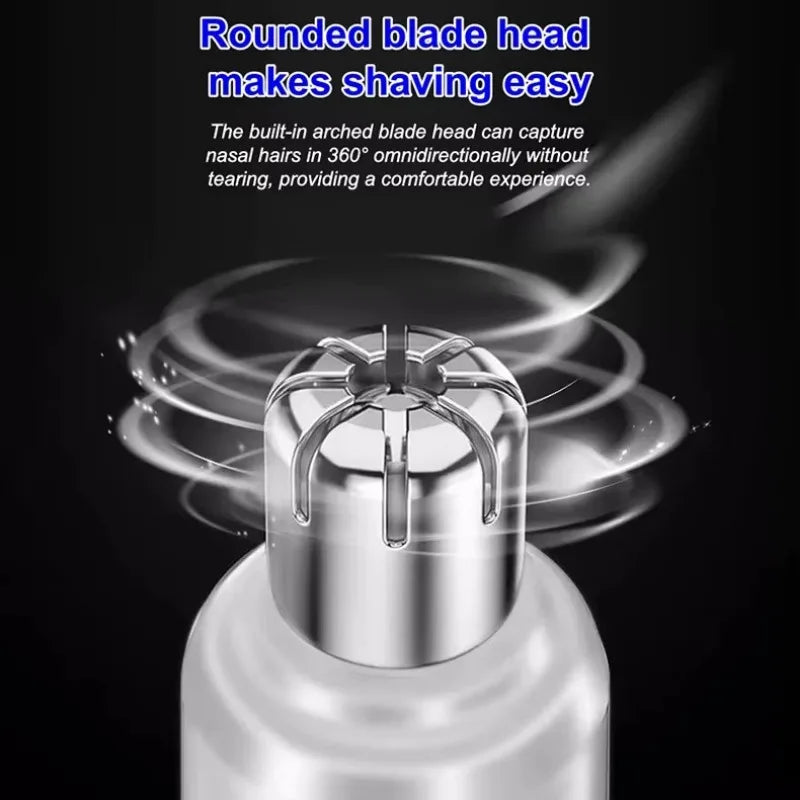 Electric Nose & Ear Hair Trimmer – Painless 360° Rotary Nose & Ear Trimmer HIP