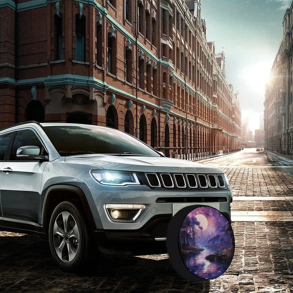 Galaxy Nebula Spare Tire Cover – Weatherproof Wheel Protector Spare Tire Cover HIP