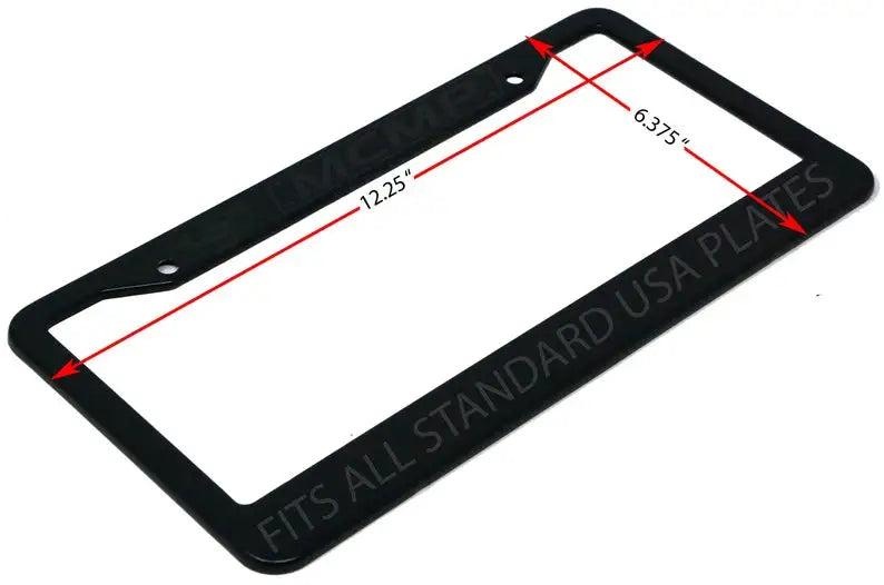 Funny Gaming Banana Aluminum License Plate Frame 12x6" License Plate Frame HIP