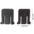 2-Pack Gray Keyboard Leg Stands for K260/K270/K275/K200 Keyboard Repair Part HIP onesize