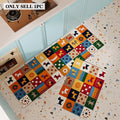 PVC Leather Kitchen Floor Mat – Waterproof & Non-Slip Runner Kitchen Floor Mat HIP GU6029-P 1pc 40x180cm