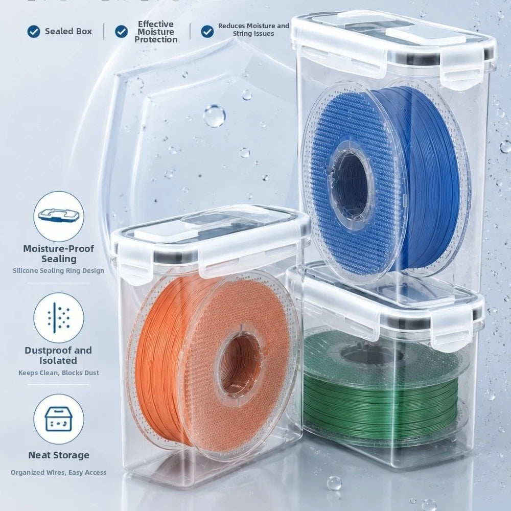 Airtight 3D Printing Filament Storage Container – Dustproof Filament Storage Box HIP
