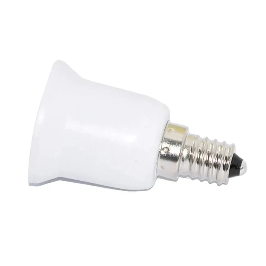 E14 to E27 Lamp Holder Converter Bulb Socket Lamp Base Adapter Plug Extender Sockets for Corn Light Bulbs Spotlight AC 110V-220V HIP E14 to E27