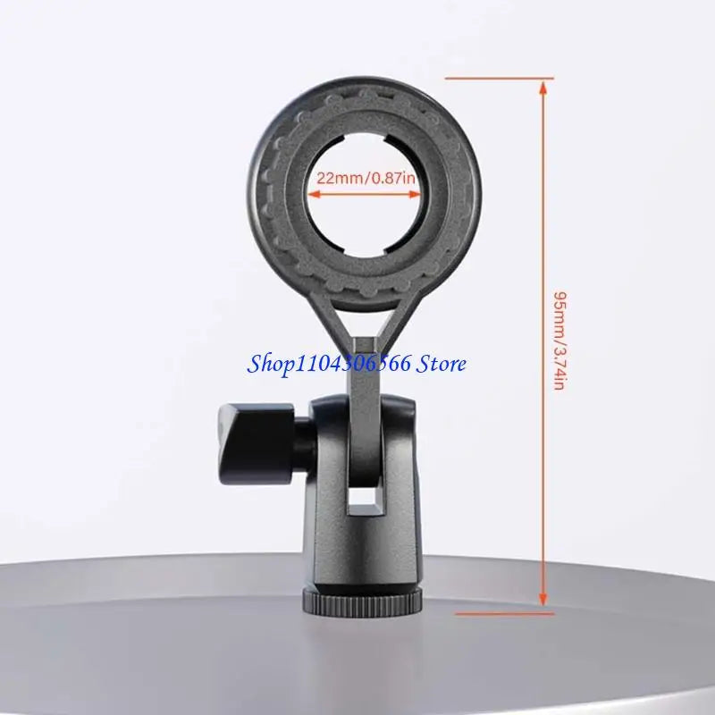 Universal Rotating Mic Stand Clip – Adjustable Microphone Holder Microphone Holder Clip HIP