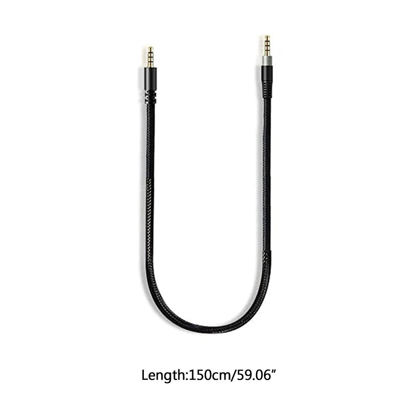 3.5mm Replacement Cable for HyperX Cloud & Alpha Headsets Headphone Cable HIP