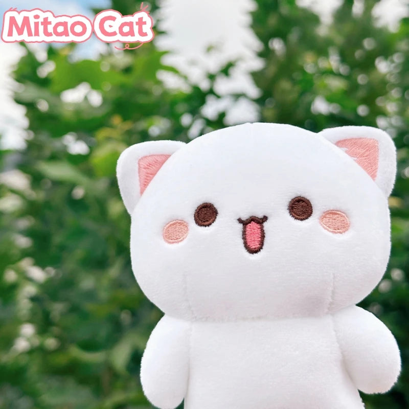 Mitao Cat & Hui Hui Plush Keychain Pendant Dolls – Mini Set Plush Keychain Pendant HIP