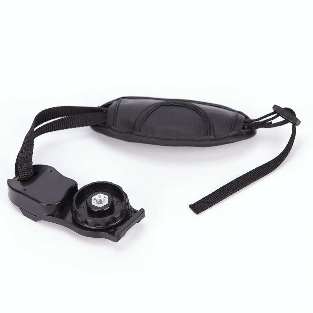 Universal Black Camera Grip Wrist Hand Strap – Heavy Duty Camera Hand Strap HIP Black