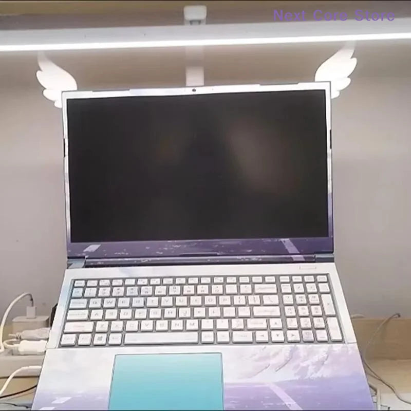 3D Printed Wings Monitor Ornaments – 1 Pair | Desk Decor Monitor Desk Ornament HIP
