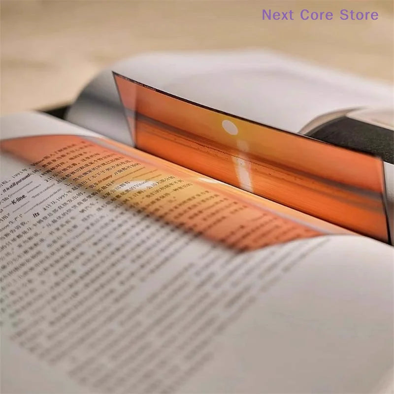 Acrylic Ocean Landscape Bookmark Clip – Vivid Sea Design Acrylic Bookmark Clip HIP