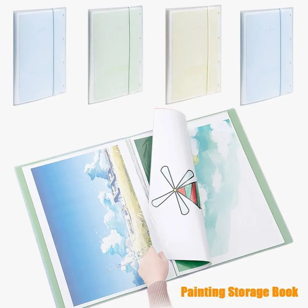 A3 Diamond Painting Storage Book – 30-Page Portfolio Folder Art Storage Folder HIP