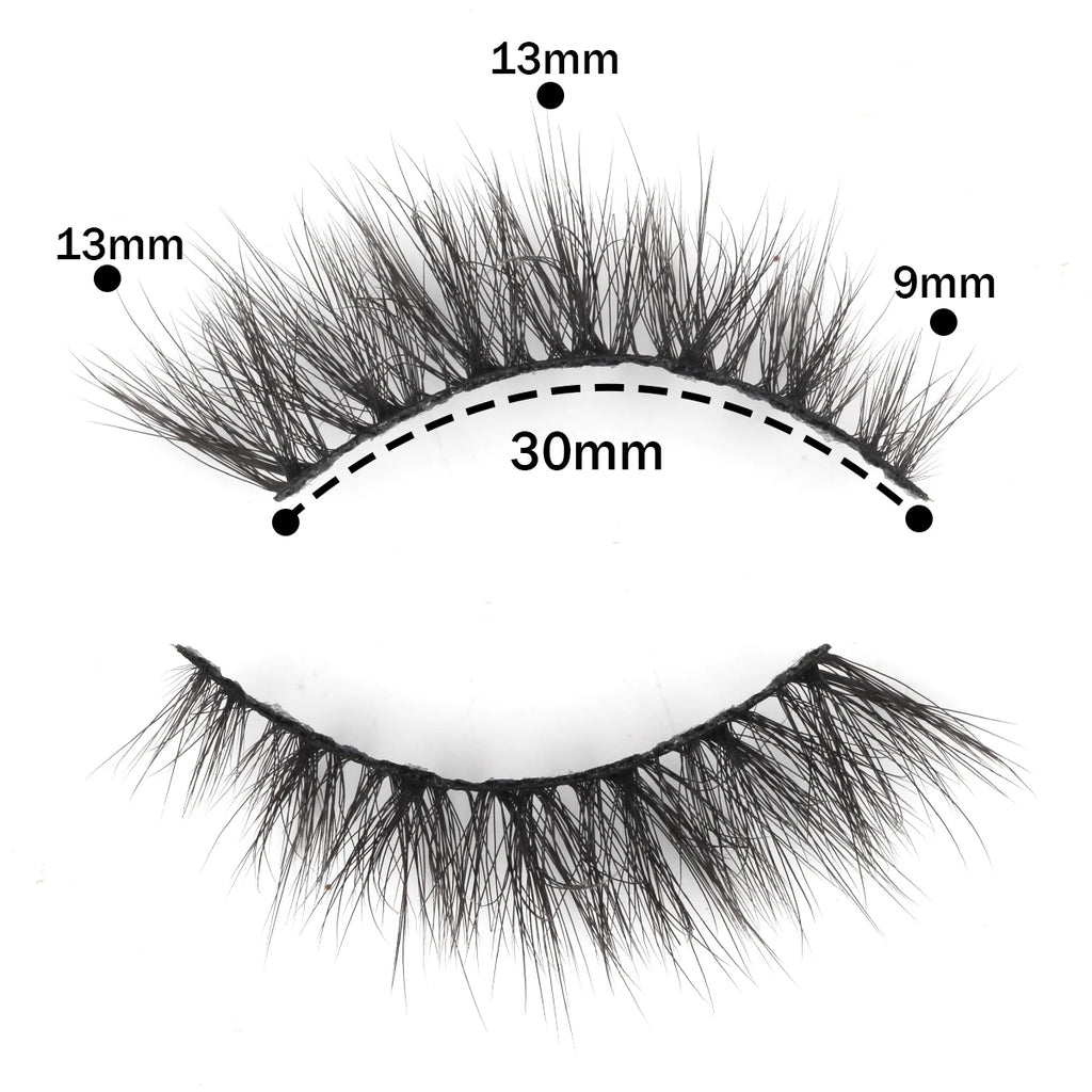 YSDO 1 Pair 3D Mink Eyelashes Cruelty Free Lashes Makeup Dramatic False EyeLashes Fluffy Full Strip Thick Long Lashes Faux Cils HIP