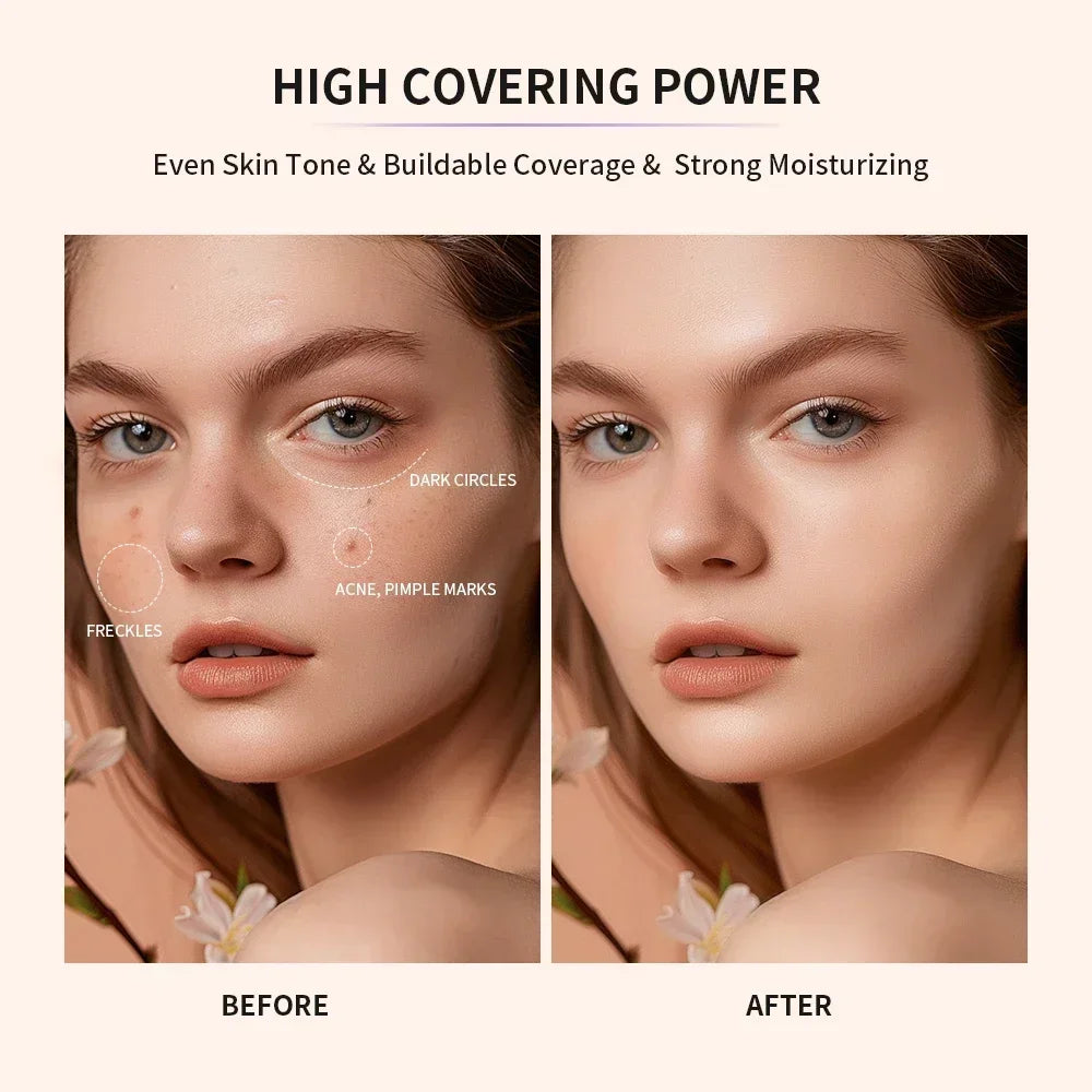 Tinted Hydrator Full Coverage Foundation – Semi-Matte Finish Tinted Moisturizer HIP