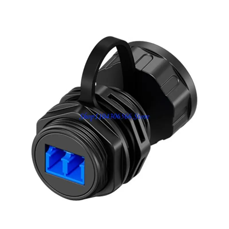 IP68 Weatherproof Fiber Optic Coupler with Protective Cap Fiber Optic Coupler HIP L C CN
