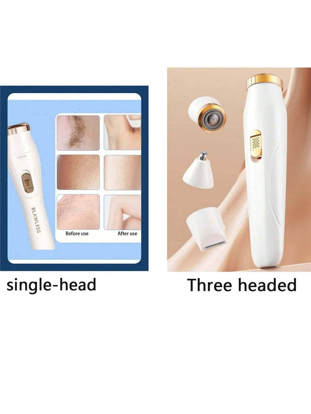 Women's Cordless Electric Shaver – Facial, Bikini & Leg Trimmer Women's Electric Shaver HIP