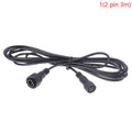 Waterproof Solar Spotlight Extension Cable 5M 10M Outdoor Extension Cable HIP 12 pin 3m
