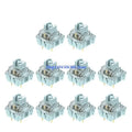 TTC Silent Mechanical Keyboard Switches 10-Pack – Quiet Typing Keyboard Switches HIP Silent bluish white CN