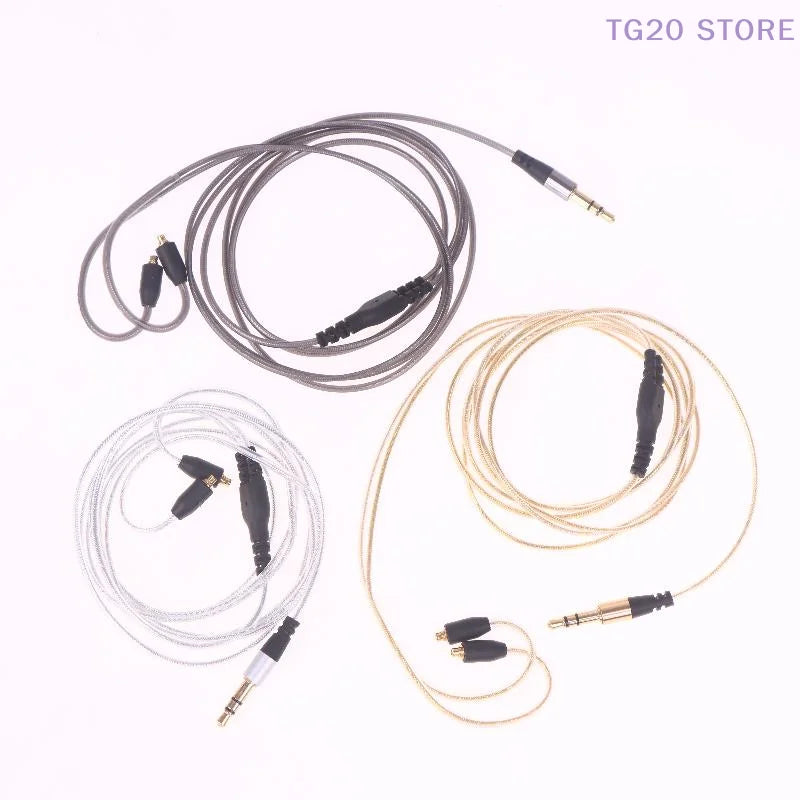 120cm MMCX to 3.5mm Replacement Headphone Cable | Braided Headphone Cable HIP