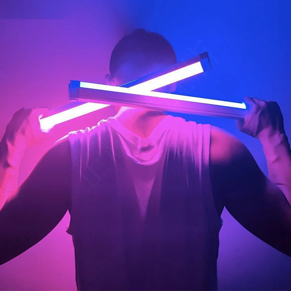 Handheld LED Fill Light LED Video Light Wand USB Rechargable Photography Lighting Adjustable Flash Light RGB Selfie Lamp HIP