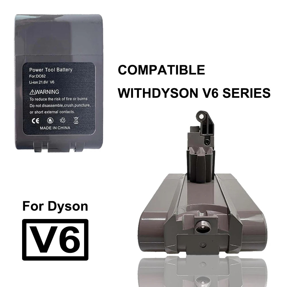 21.6V Li-Ion Replacement Battery for Dyson V6 V7 V8 – 3500mAh Vacuum Replacement Battery HIP