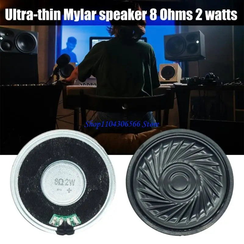 40mm Full Magnet 2W Loudspeaker Units – Set of 2 Loudspeaker Unit HIP