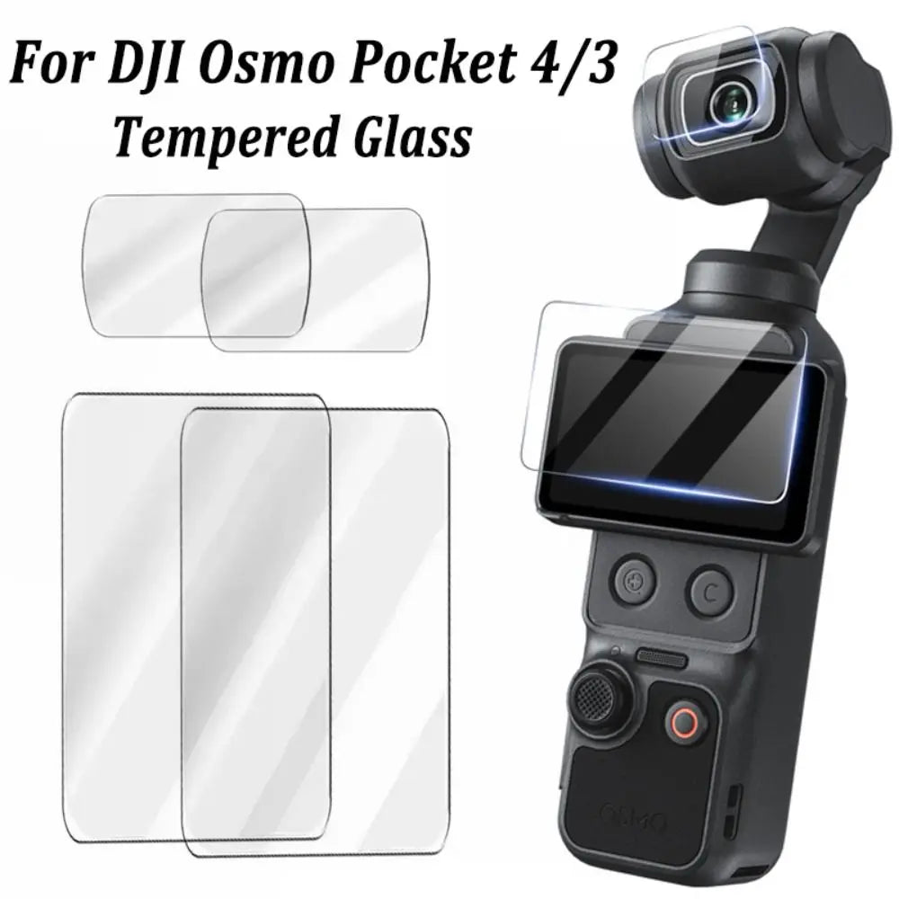 Tempered Glass Screen & Lens Protector – DJI Osmo Pocket 3 & 4 Camera Screen Protector HIP