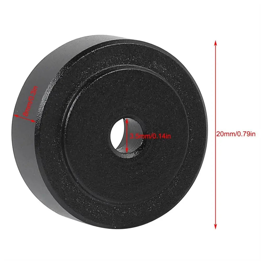 Aluminum Alloy HiFi Speaker Spike Isolation Feet 20x8mm Speaker Isolation Feet HIP