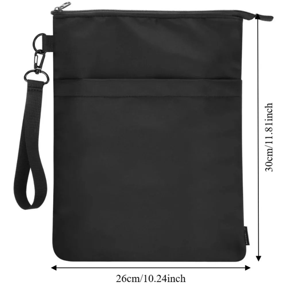 Zipper Book Sleeve – Water-Resistant Portable Book Cover Pouch Book Sleeve HIP