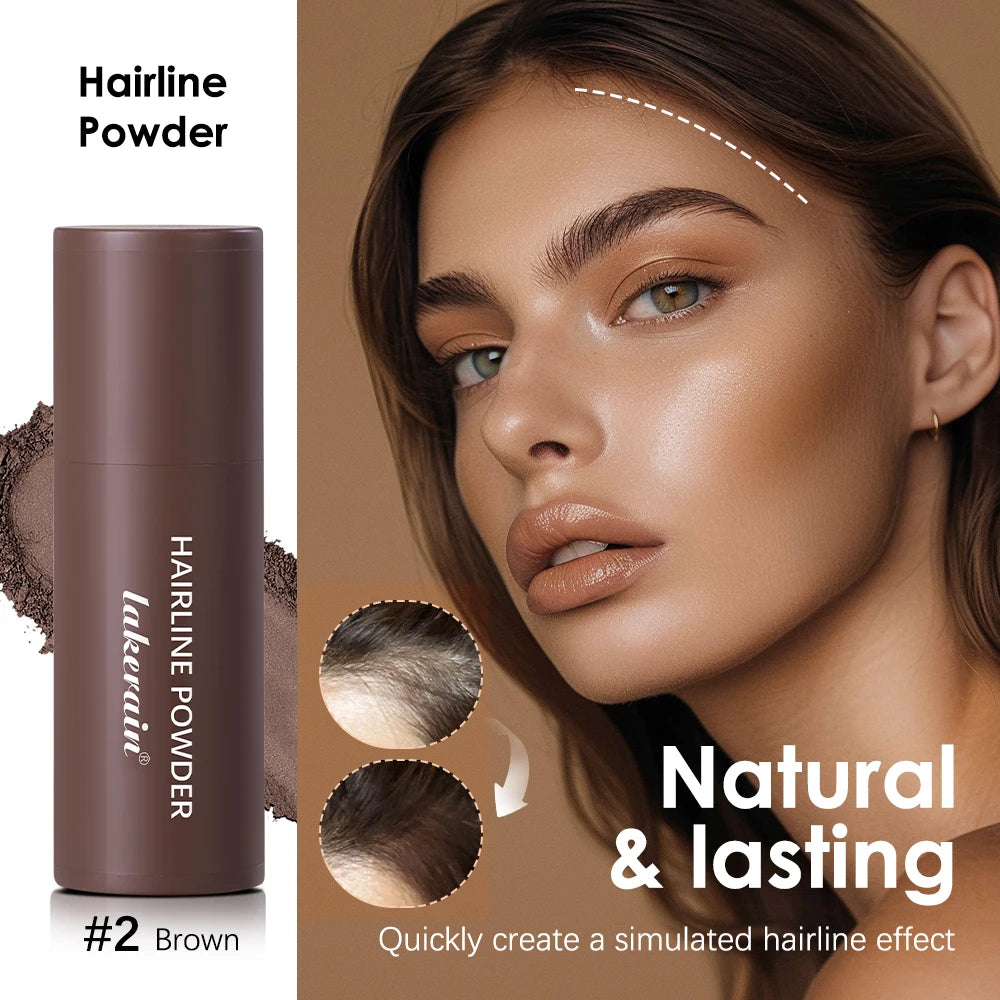 Hairline Powder Waterproof And Anti-Sweat Filling Artefact Repair Seam Finishing Cover Powder Shade Natural Toning Powder HIP