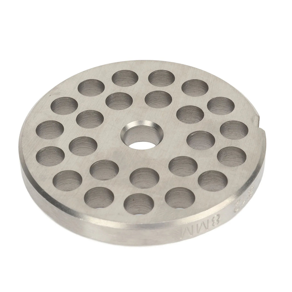 Stainless Steel Meat Grinder Disc Replacement Plate Disc Blade 8mm Meat Grinder Round Blade Plate HIP