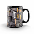 Mechanic Toolbox Coffee Mug – 325ml Ceramic Wrench Gift Novelty Coffee Mug HIP 325ml D