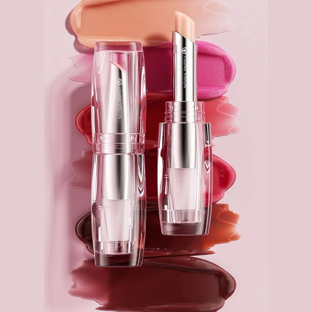 Temperature Change Lip Balm Creamy Hydrating Lipstick Moisturizing Pearlescent Nude Lip Care For Daily Natural Lip Makeup HIP