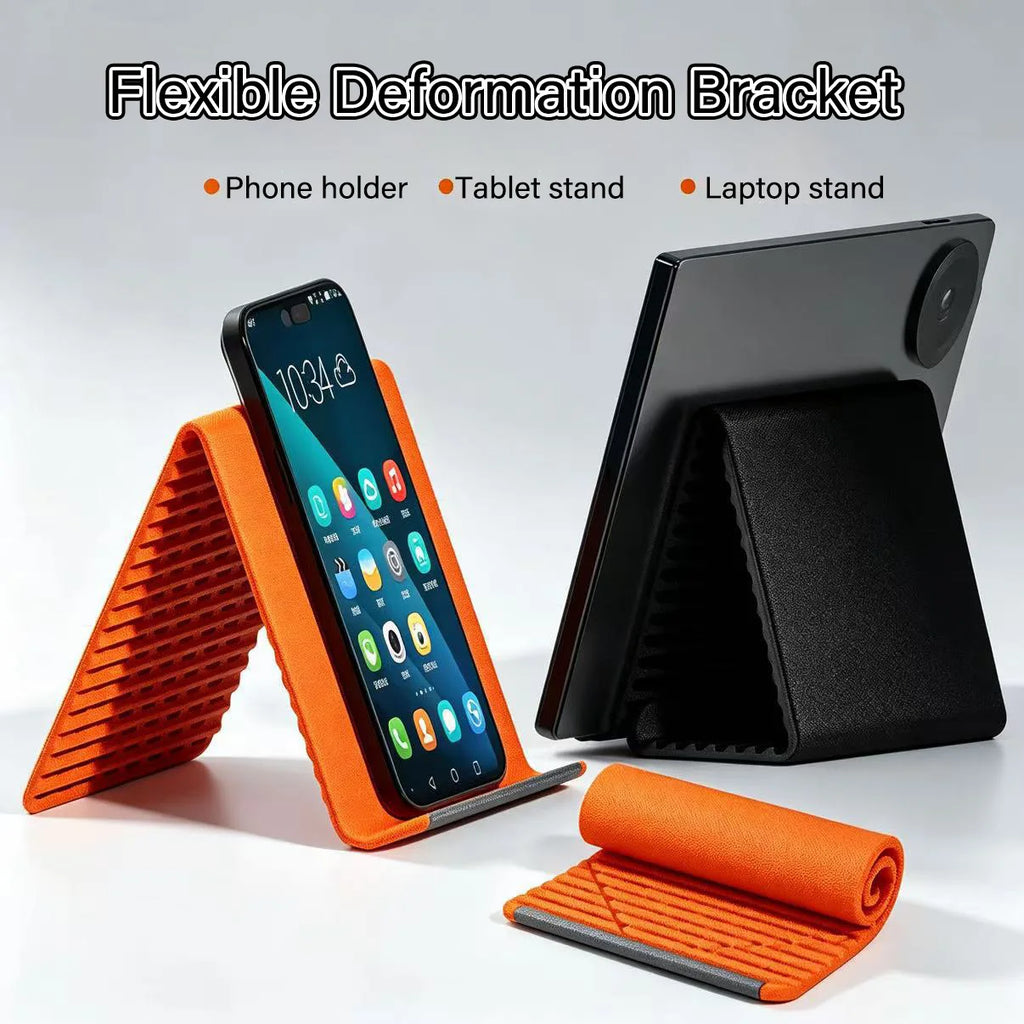 Foldable Silicone Phone Stand – Bendable Multi-Angle Holder Phone Stand HIP