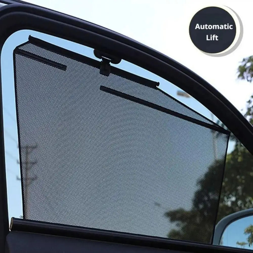 Retractable Car Side Window Sunshade – UV & Heat Block Car Window Sunshade HIP