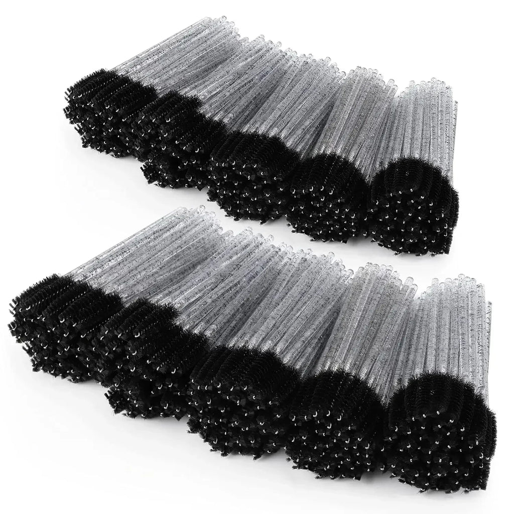 500/1000pcs Disposable Mascara Wands & Spoolie Brushes – RUZOFO Disposable Spoolie Brushes HIP