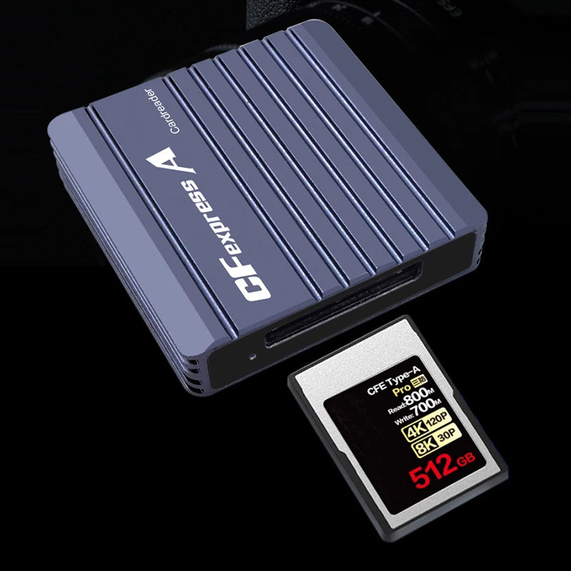 CFexpress Type A Card Reader USB 3.2 Gen2 10Gbps | OULLX Memory Card Reader HIP