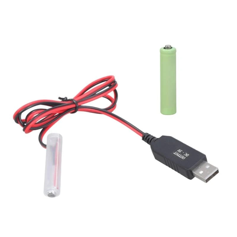 USB 5V to 3V Battery Eliminator Power Supply Cable Battery Eliminator Cable HIP