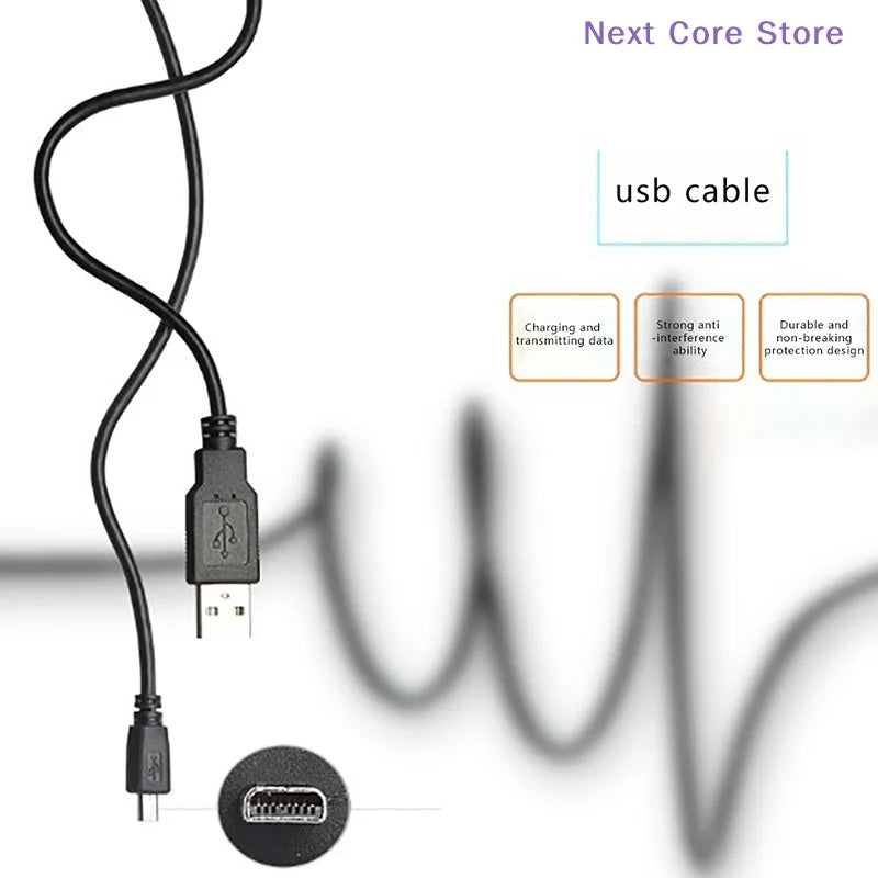 8-Pin USB Camera Data Transfer Cable 150cm – Multi-Brand Camera USB Cable HIP