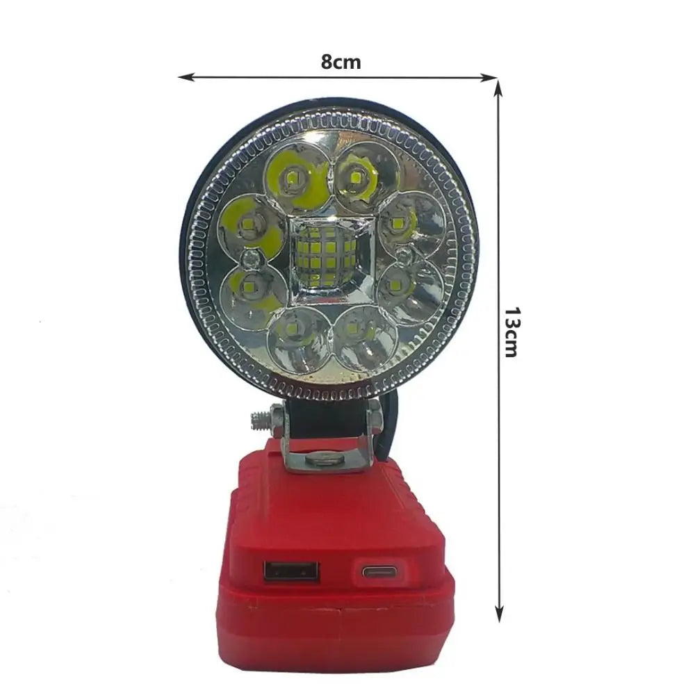LED Work Light for Einhell 18V Battery – 16 LED Adjustable LED Work Light HIP