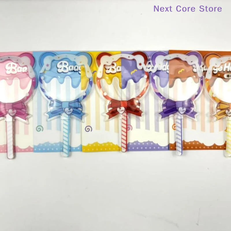 Y2K Lollipop Acrylic Badge Cover – 58mm Pin Protector Badge Pin Protector HIP